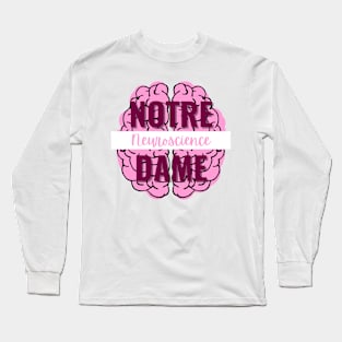 Notre Dame Neuroscience Long Sleeve T-Shirt